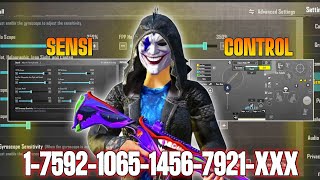 New Best Sensitivity 2026 | Best Sensitivity Settings + Control Code | New Update 4.2 Pubg + Bgmi