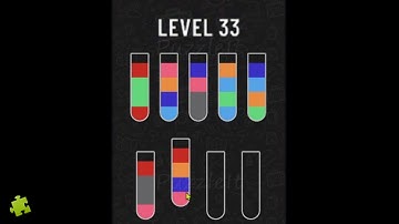 Water Sort Puzzle - Level 33 | Color Puzzle Game Solution