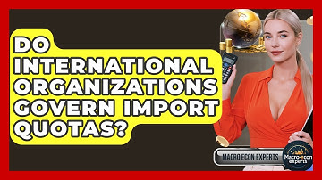 Do International Organizations Govern Import Quotas? - Macroecon Experts