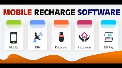 Mobile Recharge software || Recharge,Money transfer, Pan card, Ebil, Utility bill payment software.