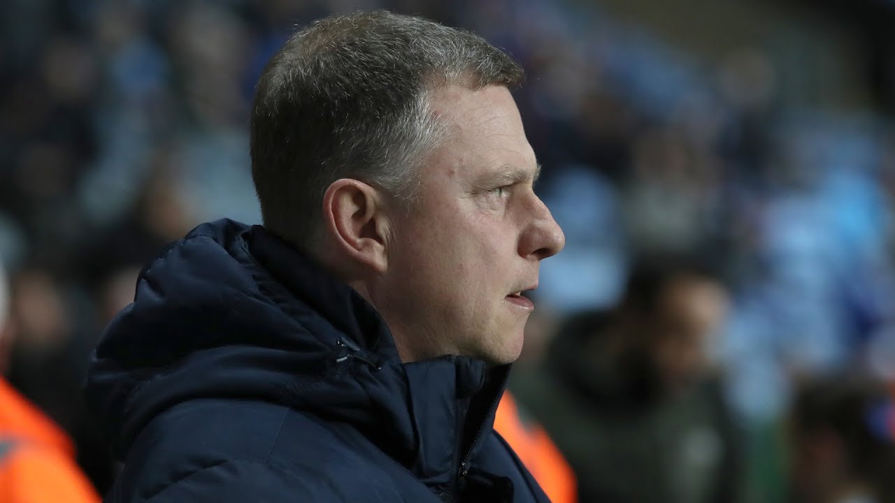 Mark Robins | Fleetwood Town (H) Reaction football score
