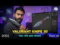 Valorant Knife 3D Modeling - 2 | Pro Tips & Workflow | PART 10