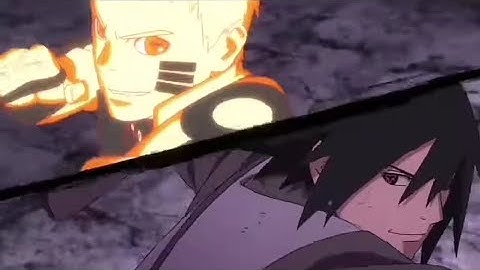 Free anime intro template no text #11 naruto and sasuke vs momoshiki