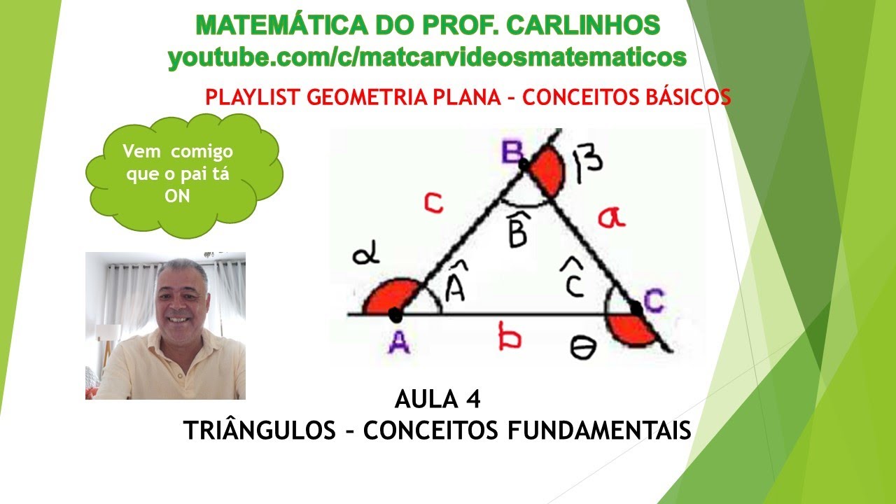 TRIÂNGULOS(PARTE 1): DEFINIÇÃO, ELEMENTOS, CLASSIFICAÇÃO E PROPRIEDADES ...