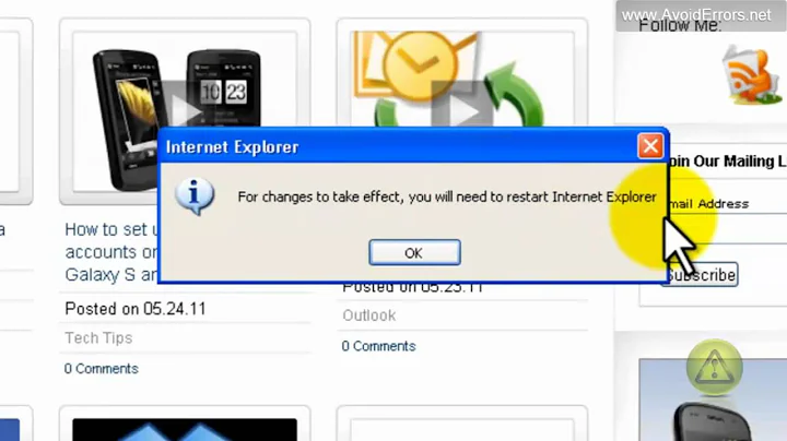 How to Reset Internet Explorer 8