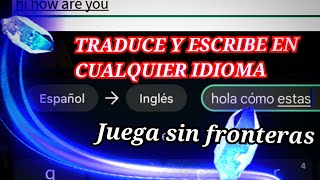 Traduce y escribe en cualquier idioma automáticamente. juegos textos todo. screenshot 5