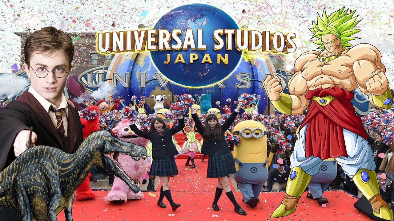 Universal Studios Osaka parque temático e de diversão do Japão !