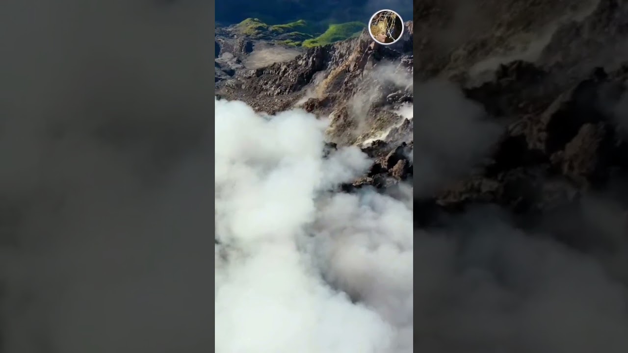 Explore 7: Asap Mengepul di Kawah Gunung Merapi 