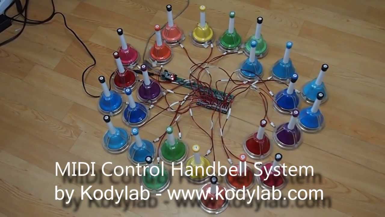 MIDI Control Handbell System Kodybell YouTube
