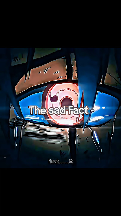 THE SAD FACT 🥺  #obito #obitouchiha #kakashi #sasuke #naruto #sad #fact #anime #animeedit #yt