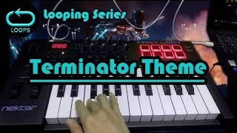 Nektar Impact LX25+ | The Terminator Theme Song (Looping Cover) | The Quantum Producer