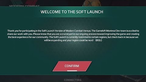 Gameloft has %$@king geo-locked Modern Combat Versus