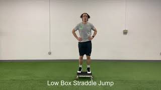 Resilient Performance - Low Box Straddle Jump