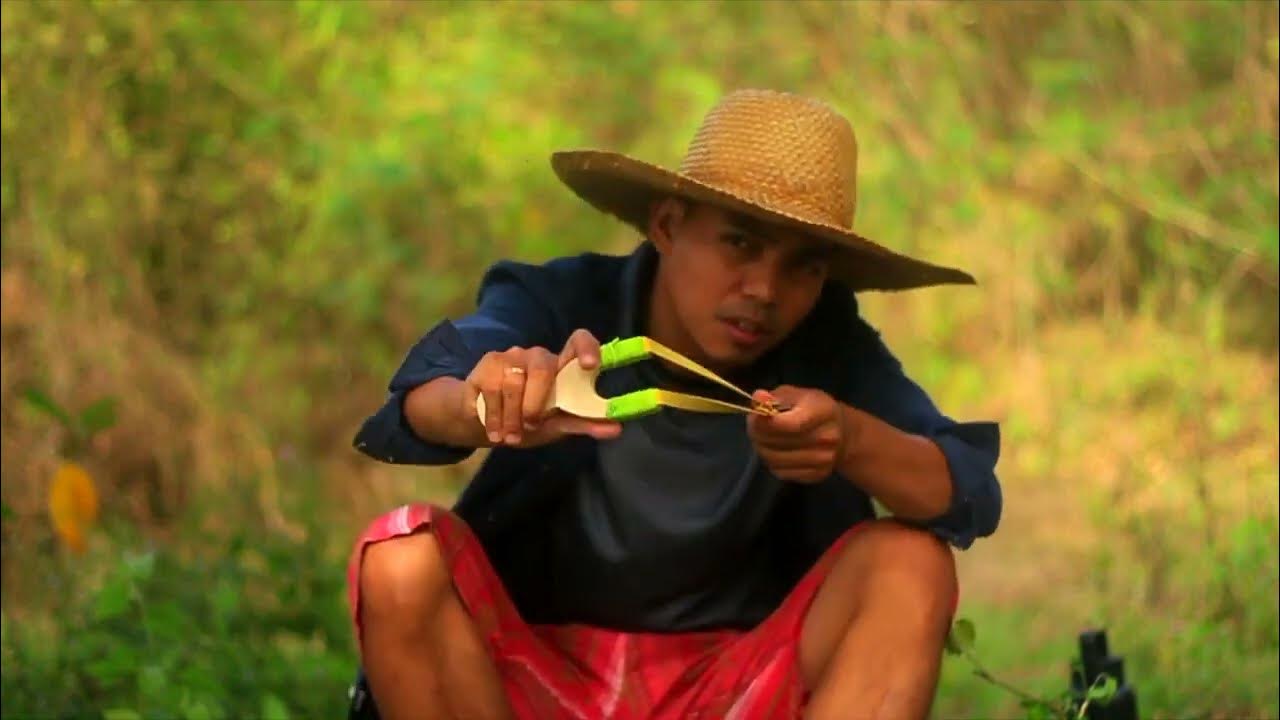 MAKING FILIPINO SLINGSHOT Life at the Country side Job 7 farmlife