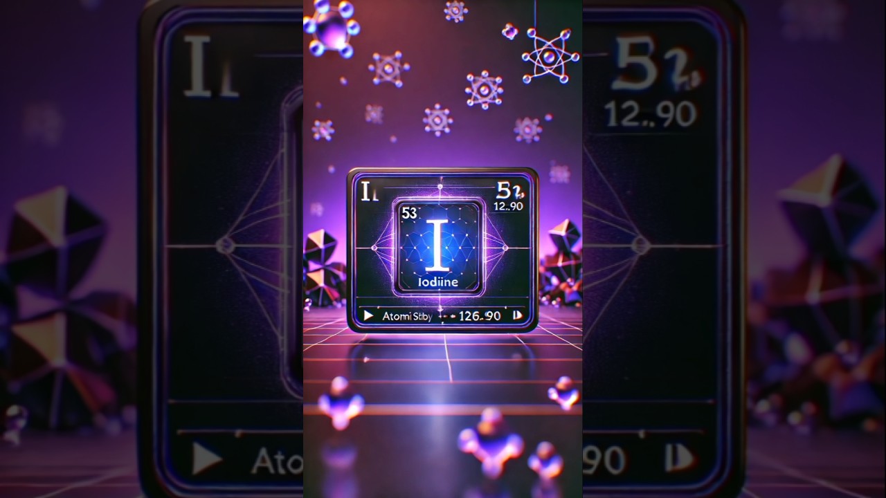 Iodine - The Essential Element You Didn’t Know You Needed! (#53)|| Part-9