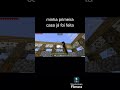 minha primeira casa #capitalizandocomdias #minecraft #filmora #mcpe