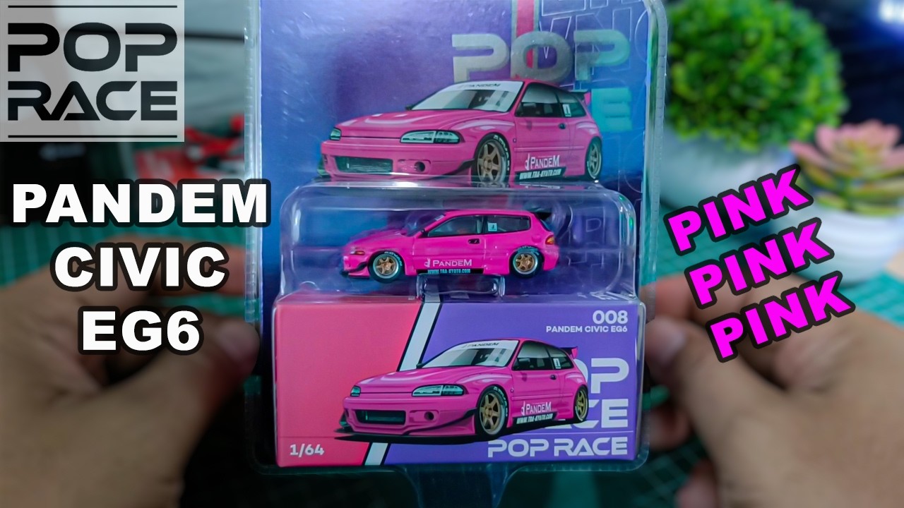 mana nih para pinkyboy.. Poprace Pandem Civic EG6 (unboxing & Review)