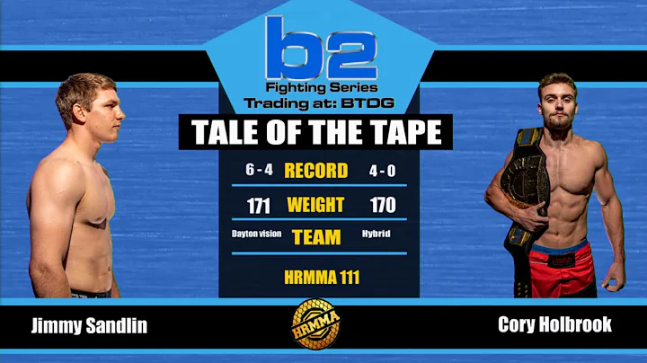HRMMA 111 Fight 12 Jimmy Sandlin vs Cory Holbrook ...
