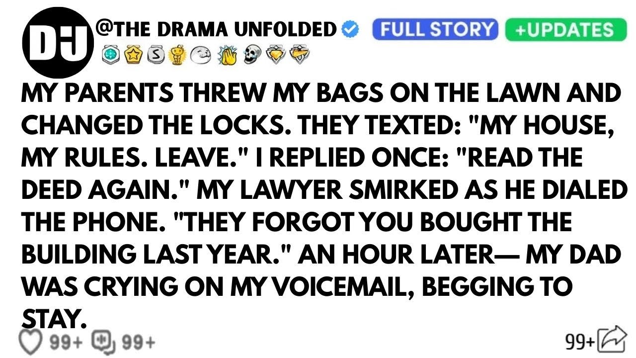 My Parents Kicked Me Out Of The House I Paid For. Then The Landlord Called Them.