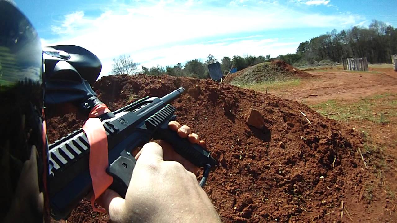 Paintball Central Greenville Mounds map YouTube