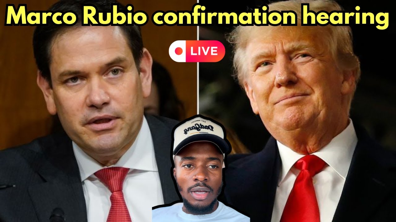 Trump Secretary of State Nominee Marco Rubio Senate Confirmation ...