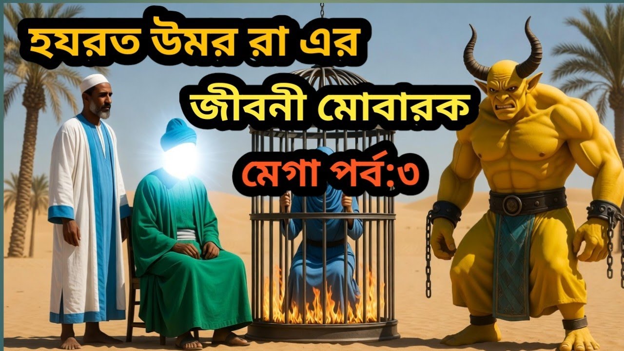 হযরত ওমর রাঃ এর জীবনী |  ইবলিশ কেন হযরত উমরের নাম শুনে কাপতো |  হযরত উমর  রাঃ  এর অলৌকিক ঘটনা