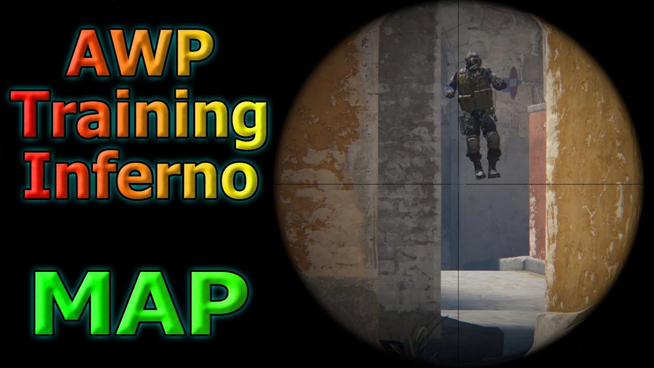 Моя новая карта AWP Training Inferno для Counter-Strike 2