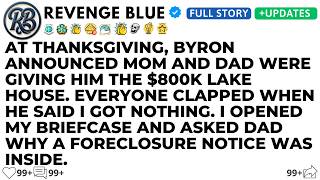 My Brother Bragged About His $800K Lake House—Then I Asked Dad About The Foreclosure...