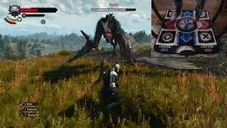 Witcher 3 Shrieker contract on Dancepad - Death March difficulty