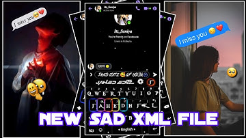 Sad love Story 🥺New Messager Chat lyrics XML file #messager #chat #lyrics #xml #youtube ‎#trending