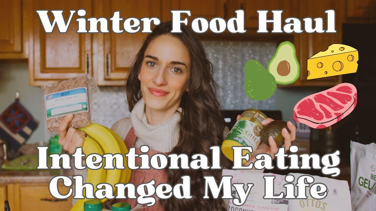 Healthy Winter Food Grocery Haul | My Transformation | Animal Based ...