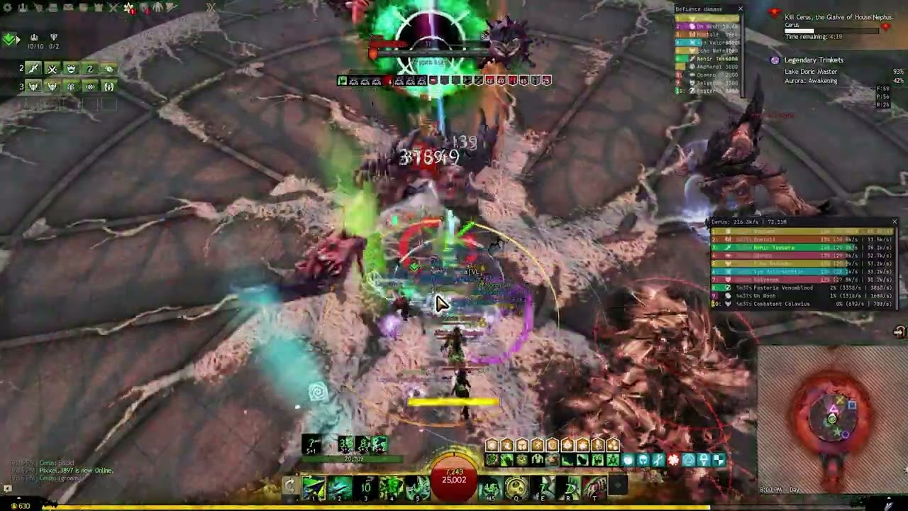 cerus embodiment of sin - the first paragon strat kill (33k ritualist pov)