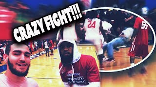 CRAZY FIGHT!!! CHRIS JOHNSON CELEBRITY BASKETBALL GAME!!! I MET KEENAN ALLEN AND MORE!!