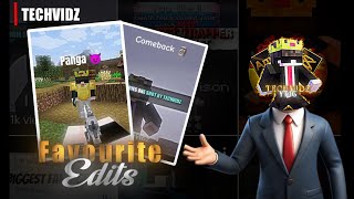 My favourite edits which I made ❤️‍🩹 | Techvidz 
