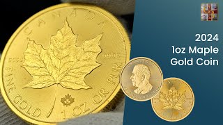 2024 1oz Maple Gold Coin: Beautiful addition to any collection