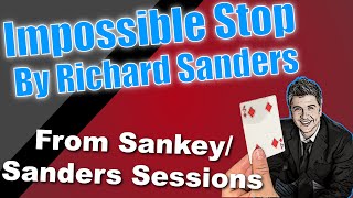 Impossible Stop By Richard Sanders | Shuffled Deck In Use
