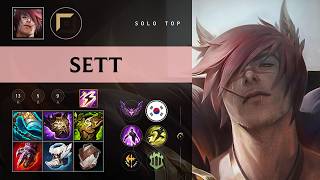 Sett Top vs Ryze - KR Master Patch 26.09