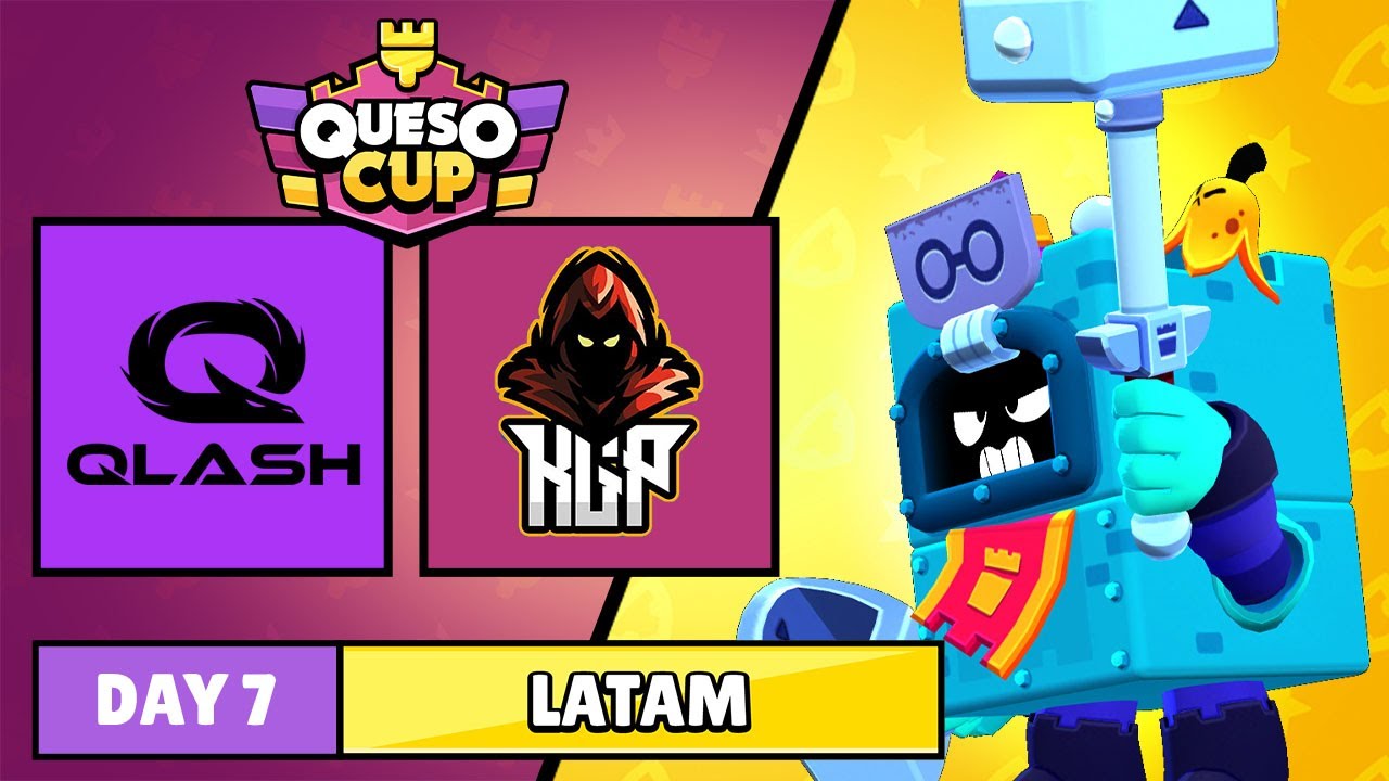 QLASH LATAM vs KPG | DÍA 7 LATAM | ONCE UPON A BRAWL QUESO CUP EDITION | Brawl Stars