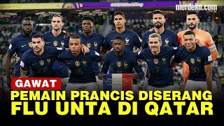 Fakta Ngeri Pemain Prancis Diserang Flu Unta Jelang Final Piala Dunia 2022