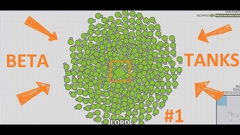 Arras.io First Video : ALL BETA TANK IN PRIVATE SEVER (code by arras.io code team) #1