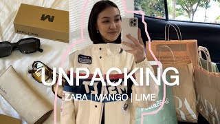 МОИ ПОКУПКИ | РАСПАКОВКА | ШОПИНГ В ZARA | MANGO | LIME ✨