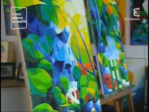 Evelyne Portal - Artiste Peintre - Reportage France 3