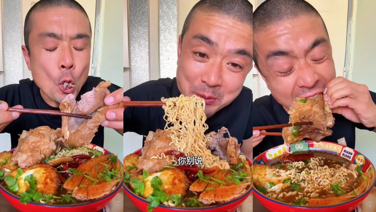 Новые способы есть лапшу быстрого приготовления. Свиные кости. Лапша быстрого приготовления. 