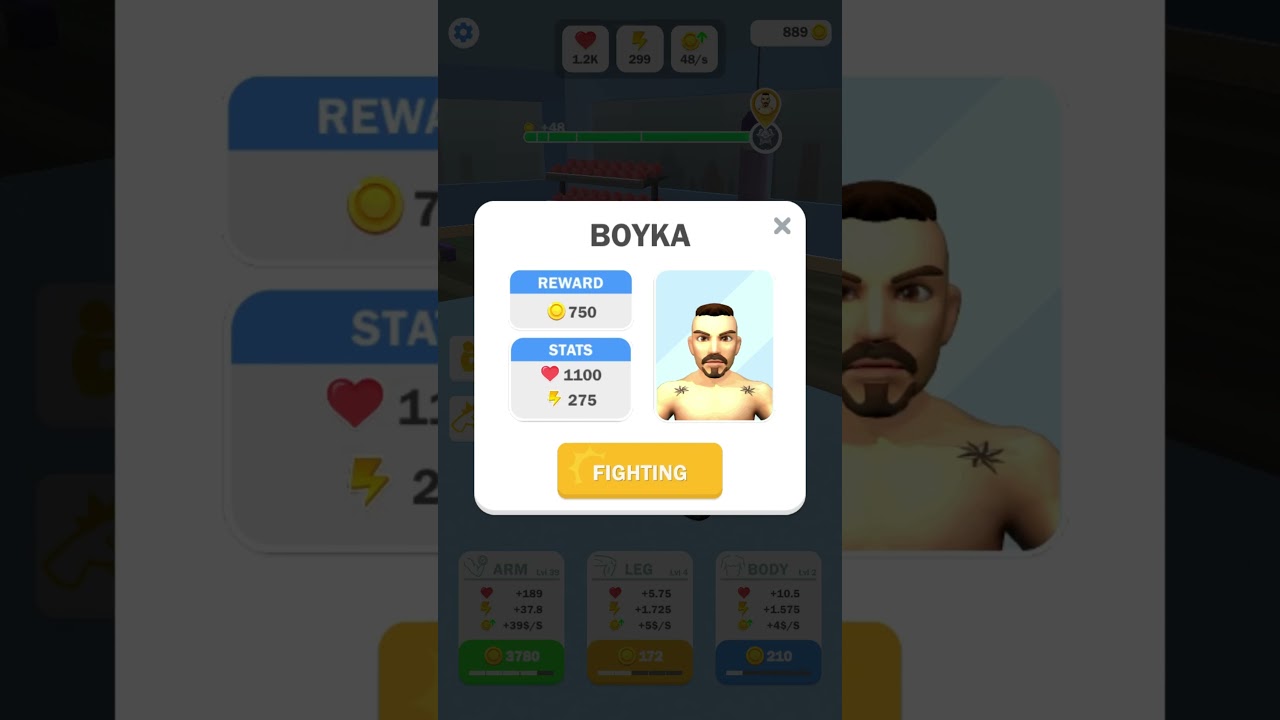 Idle Workout: Slap Kings