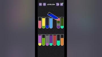 Water sort puzzle   Level 204