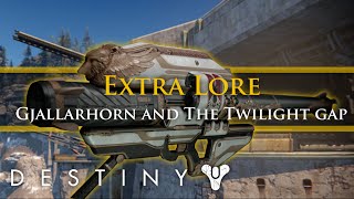 Destiny Lore - Gjallarhorn and the battle of The Twilight Gap (Extra Lore)