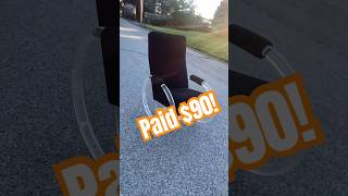 Play video: Charles Hollis Jones Lucite Rocking Chair #sidehustle #furnitureflip #makemoney #profit #mcm
