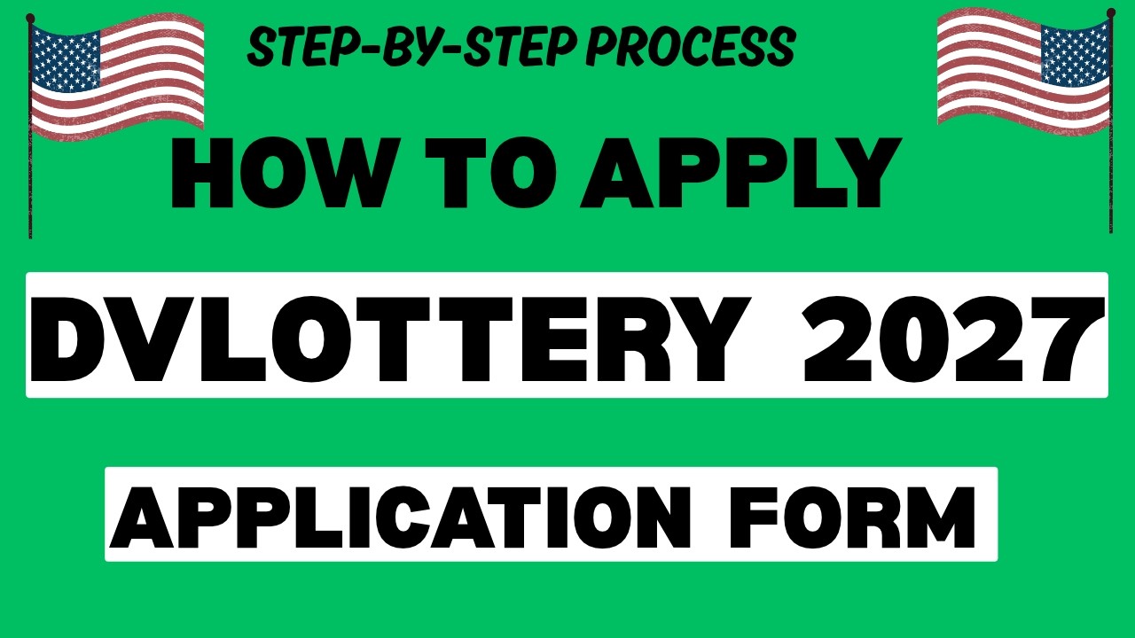 ⁣🛑BREAKING NEWS: USA🇺🇸DVLOTTERY OPEN! | APPLICATION FORM | DVLOTTERY | DV2026 | DV2027 | DV2028