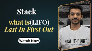 Stack in Java Explained | LIFO Principle with Examples | NSA IT-POINT