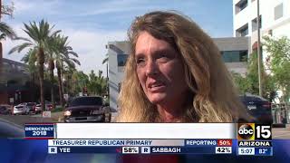 Arizona primary election: late-night lines and polling problems
